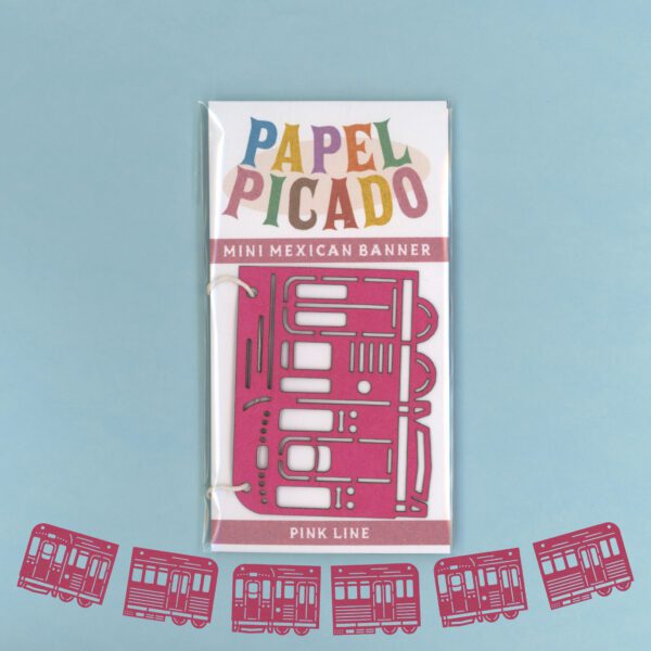 Mini Banner: Pink Line